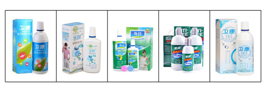 護理液灌裝樣品